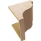 Ekena Millwork 12"W x 12"D x 12"H Wide Garner Rough Cedar Woodgrain TimberThane Corbel, Primed Tan CORUR12X12X12GARRCPR - alternate 5